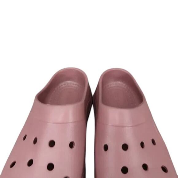 Steve Madden Shoes Women 9 Clog Slip On Scuff Mauve Comfort Rubber Casual Trendy - Picture 8 of 11